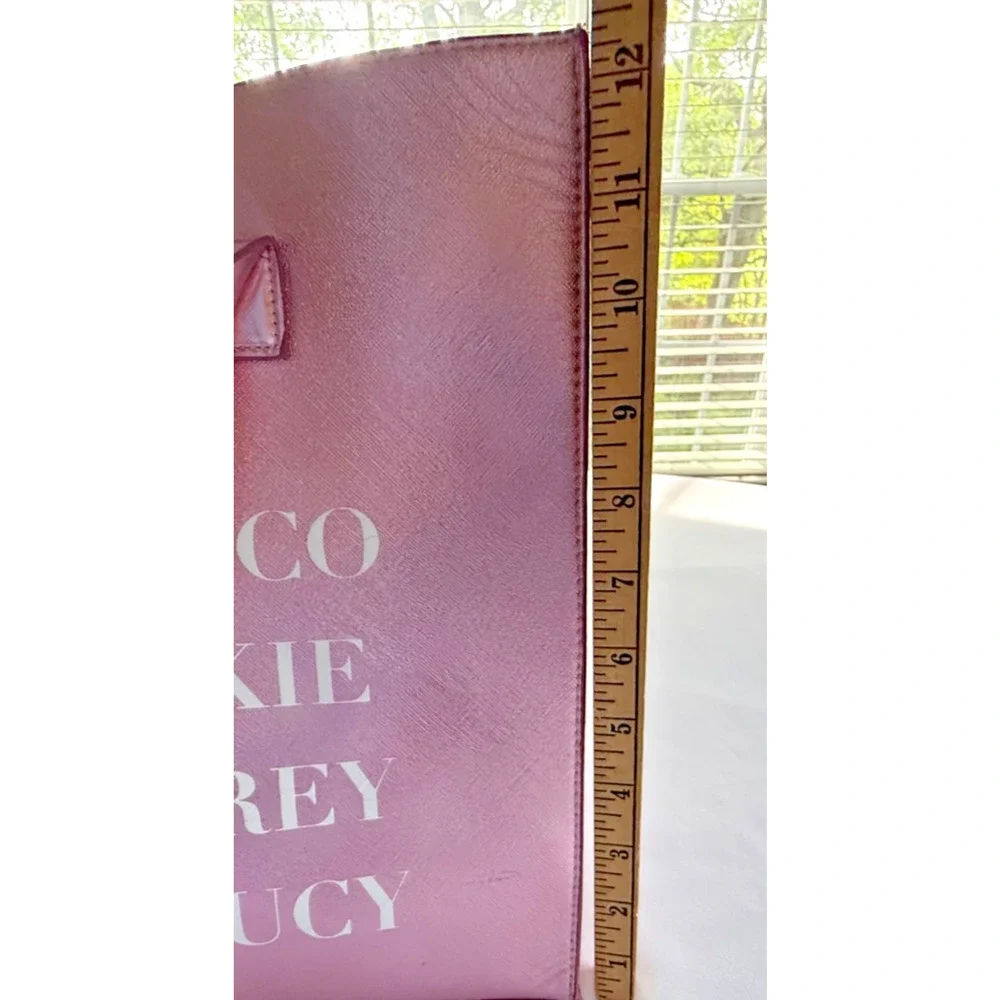 Los Angeles Trading Company Pink Vegan Leather Tote Coco Jackie Audrey Lucy NWT